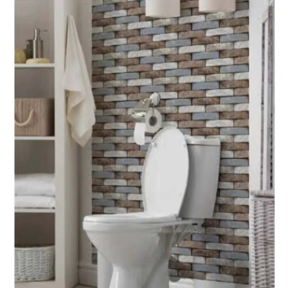 Wall Tiles: 3D Plastic Vinyl Decals